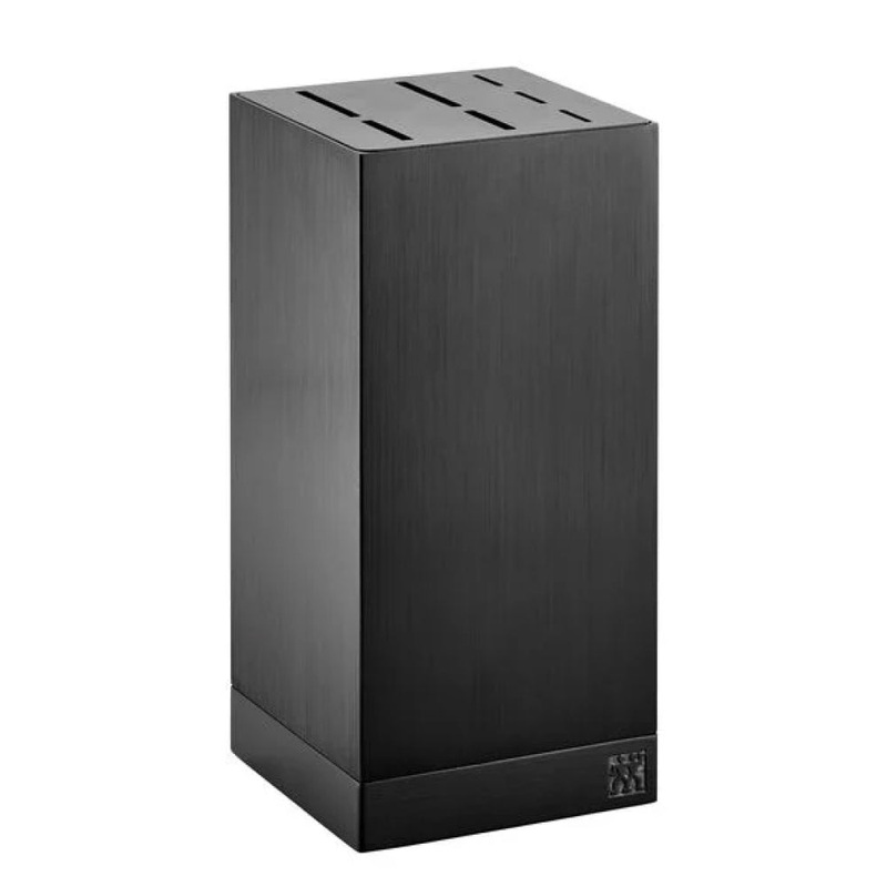 Zwilling 7-Slot Aluminum Black Knife Block – 35100-592