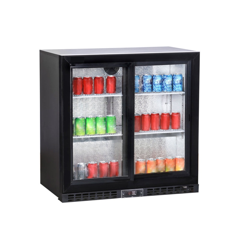 Nella 35 Sliding Glass 2-Door Back Bar Cooler – 47587