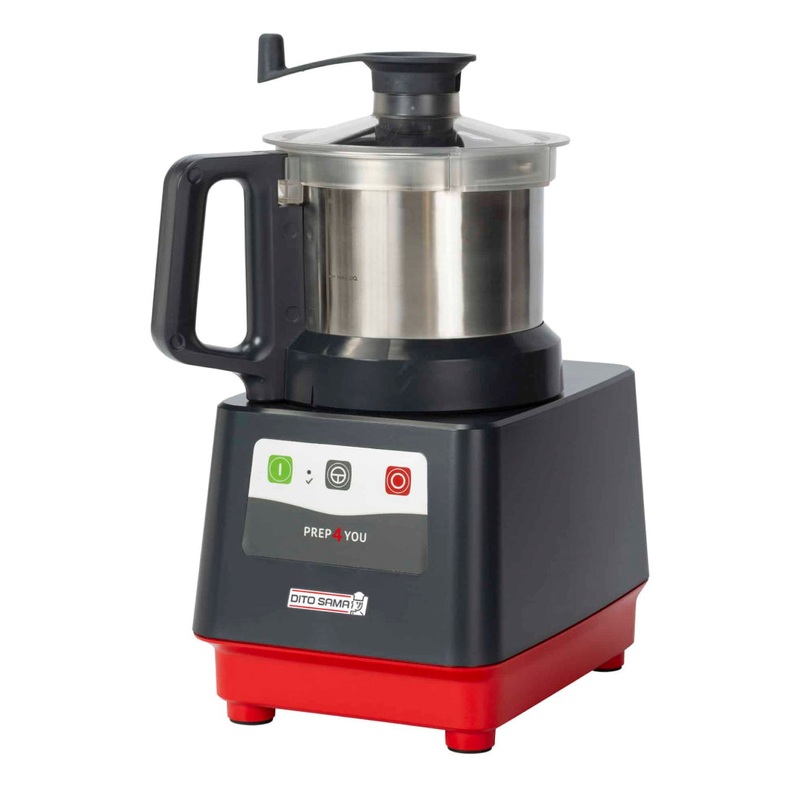 Dito Sama 602247 2.7 Qt. Prep4You Single Speed Cutter Mixer – 1 HP / 115V
