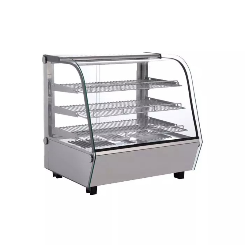 (USED) Nella 27 Countertop Curved Glass Display Warmer – 4.24 Cu. Ft. – 47454