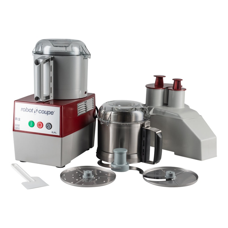 Robot Coupe R2N 3 Qt. Combination Food Processor with Bonus Stainless Steel Bowl – 1 Hp / 120V