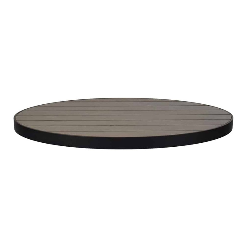 emu Sid Aluminum 30 Round Table Top