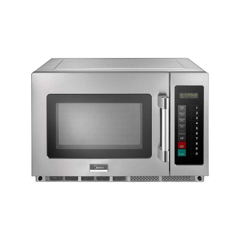 Midea 1834G1A Heavy Duty Commercial Microwave with Push Button – 1800W