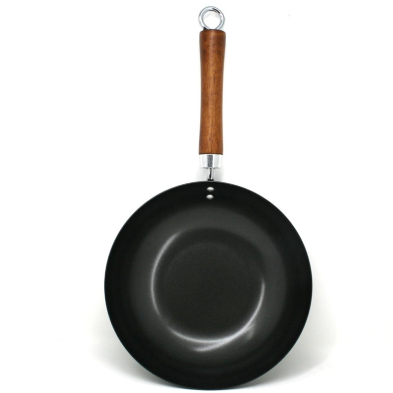 Danesco 6393641BK 9 Zen Non-Stick Wok Frying Pan
