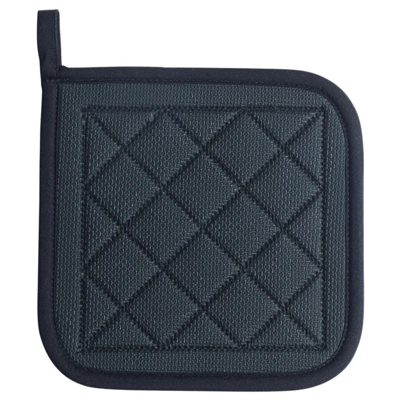 Winco PH-8N 8 x 8 Black Neoprene Pot Holder