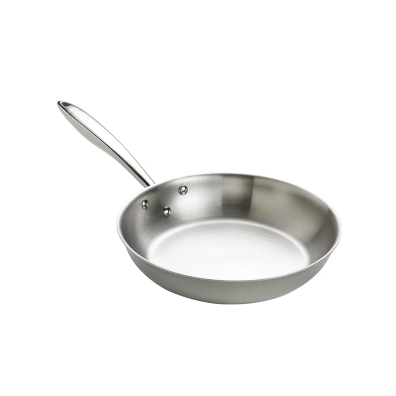 Browne 8 Thermalloy Tri-Ply Stainless Steel Fry Pan – 5724092