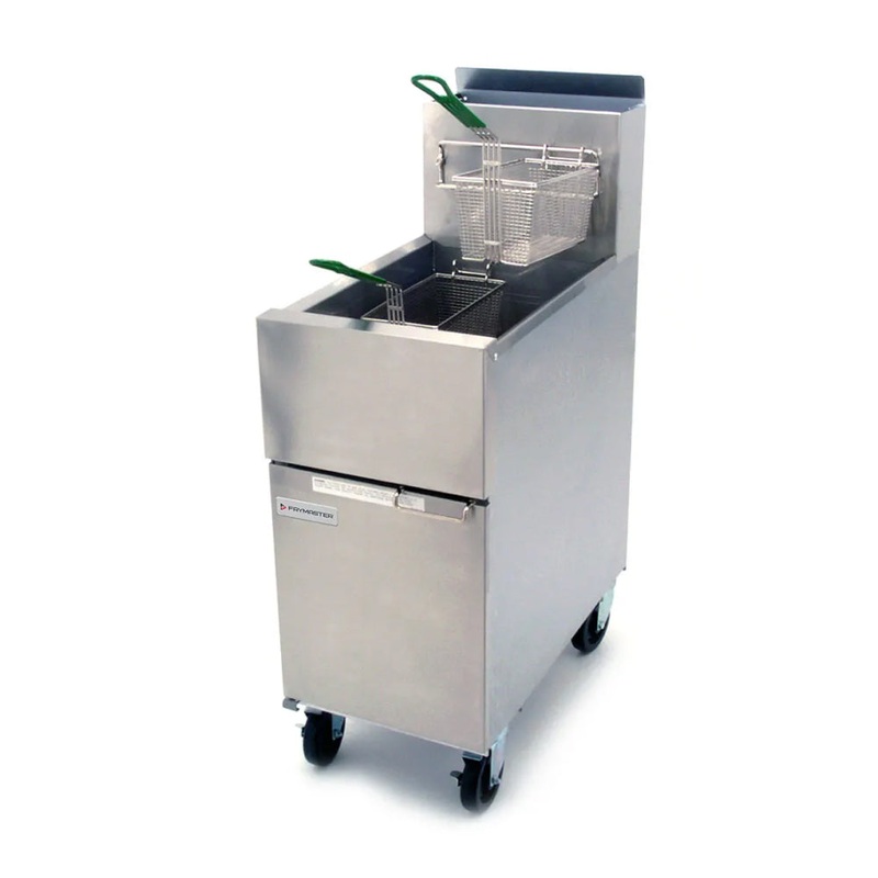 Frymaster Dean SR152G 50 Lbs. Single Super Runner Value Fryer – 120,000 BTU