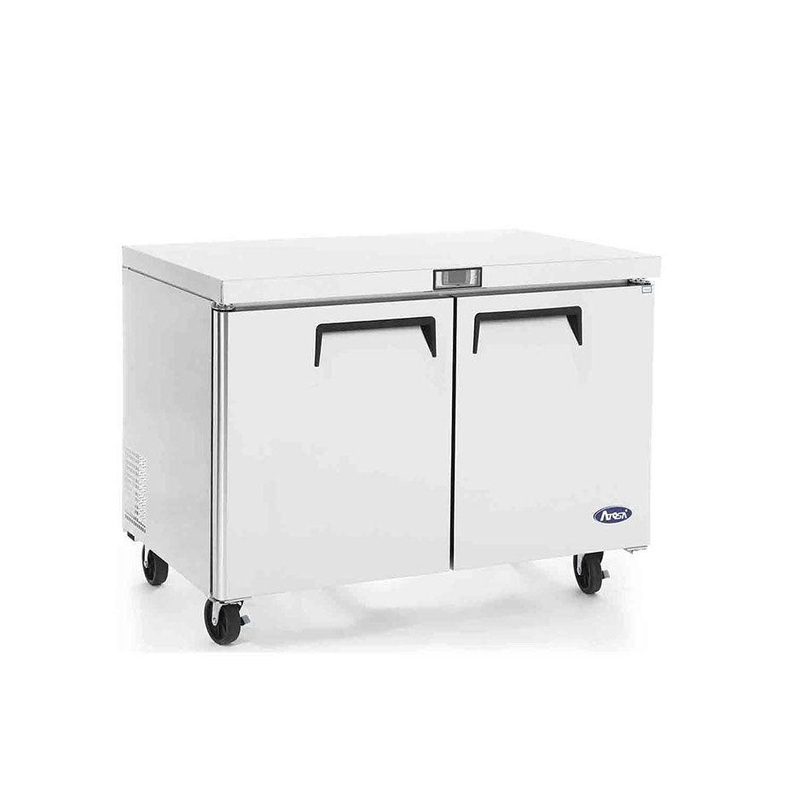 (USED) Atosa MGF8406 48 2 Door Undercounter Freezer – 13.4 Cu.Ft.