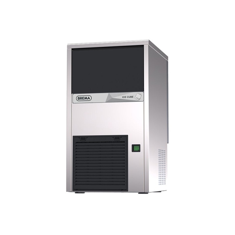 (USED) Brema CB249A HC AWS 15 Air Cooled Undercounter Regular Sized Cube Ice Machine – 62 Lbs.