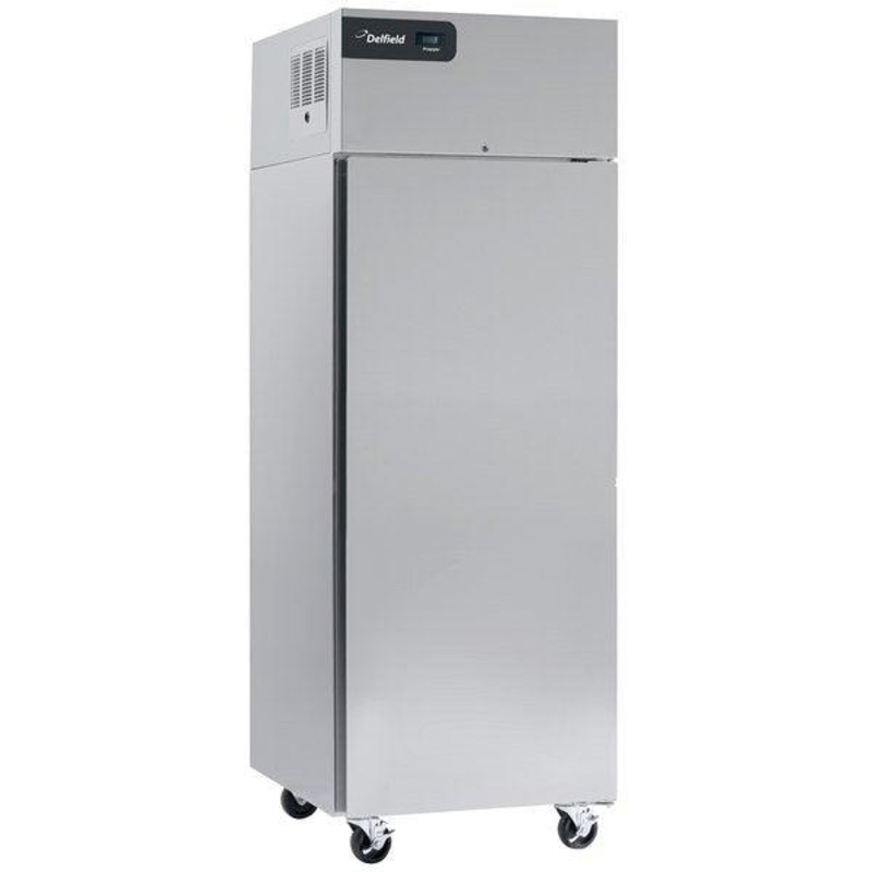 (USED) Delfield GBR1P-S 30 Top-Mount Solid Door Reach-In Refrigerator with Aluminum Interior