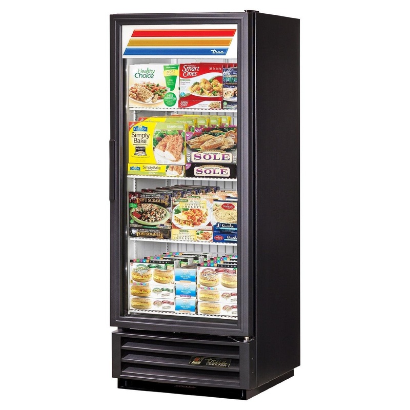 (USED) True GDM-12F-HC~TSL01 25 Glass Door Merchandiser Freezer