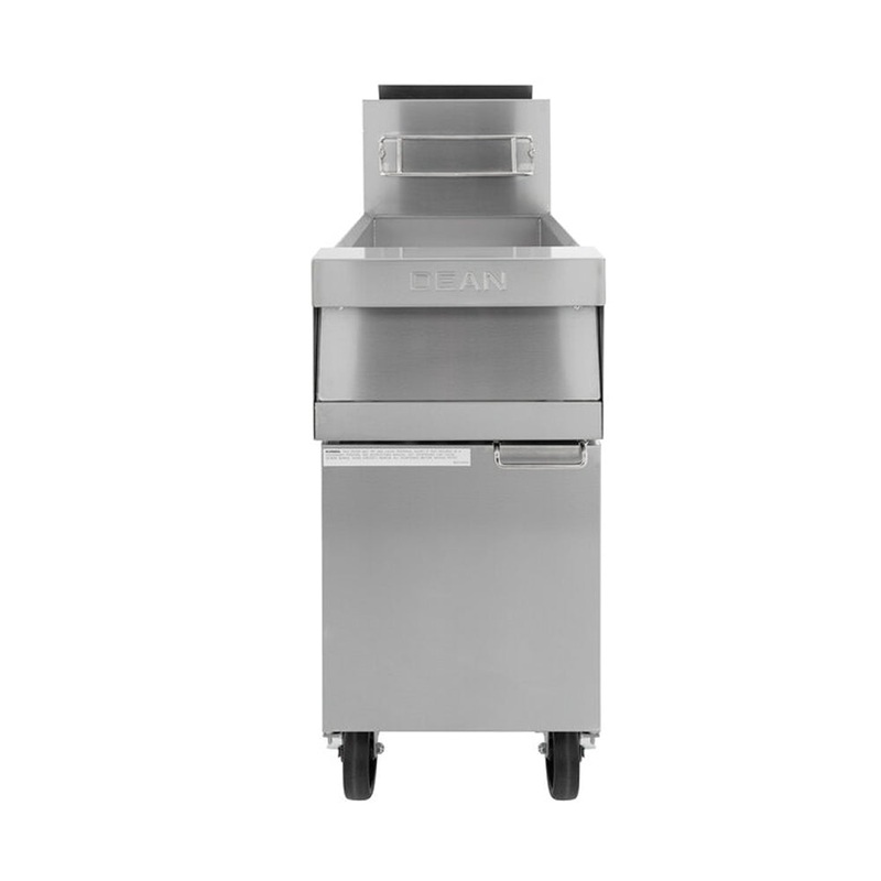 Frymaster Dean 1PRG50T-SPV 50 Lb. Natural Gas SPV Gas Fryer – 120,000 BTU