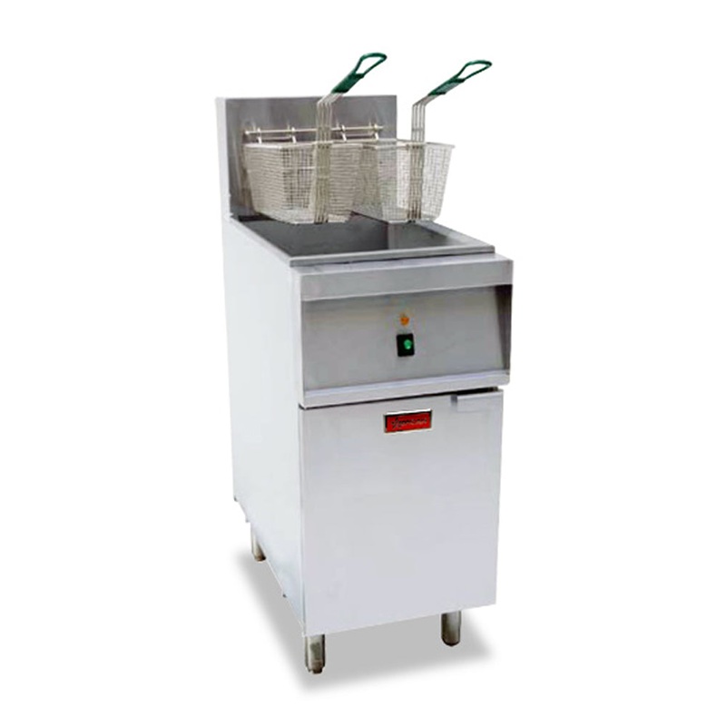 Nella 40 Lb. Electric Floor Deep Fryer – 47739 – 240V / 1 Ph