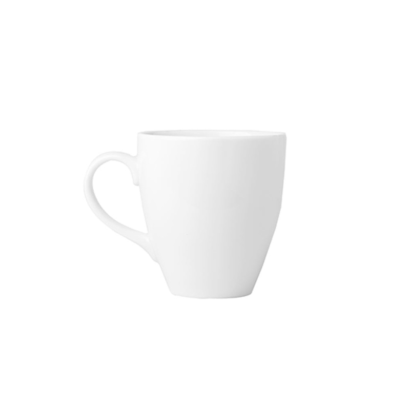 Nella 15 Oz. White Porcelain Coffee Mug – ECM-03 WHITE
