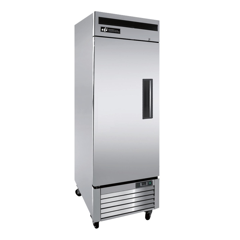 (DEMO) EFI C1-27VC-L 27 Bottom Mount Solid Left-Hand 1-Door Reach-In Refrigerator – 19.1 Cu. Ft.