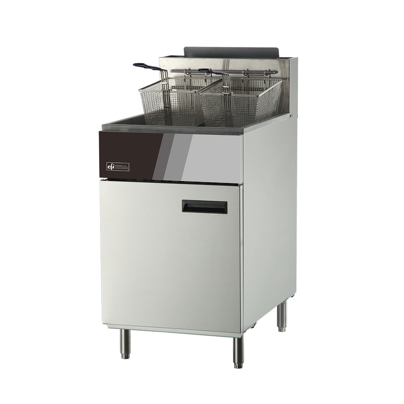 EFI RCTFS-75 75 Lb. Gas Deep Fryer – 170,000 BTU