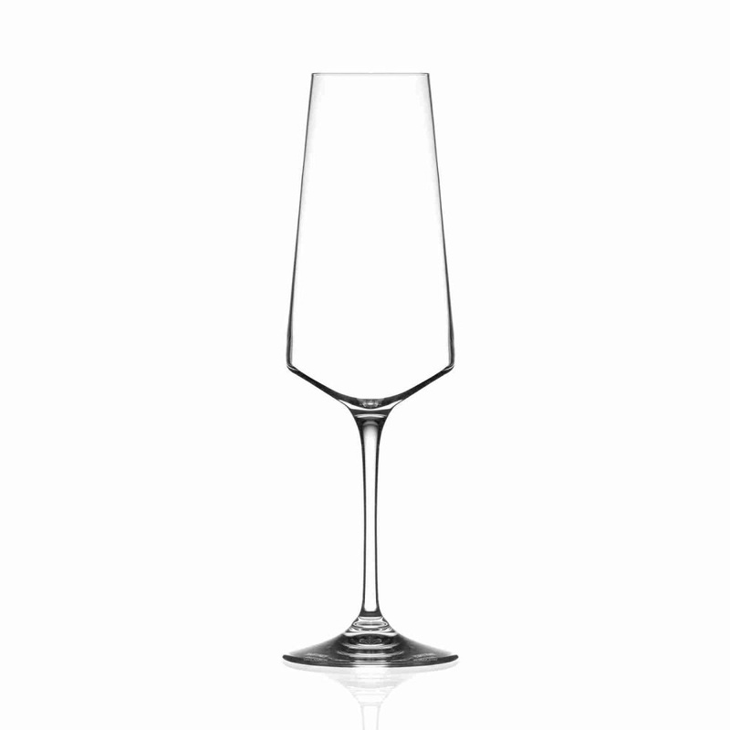 RCR Cristalleria Italiana 12 Oz. Aria Champagne Flute Glass – 6/Case – A36