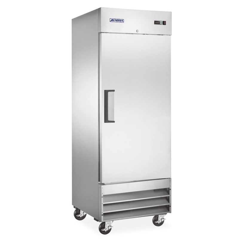 (SCRATCH & DENT) Nella 29 Aurora Solid Door Reach-In Refrigerator – 59024