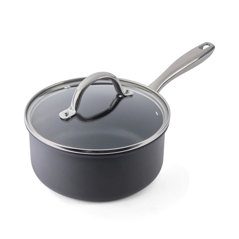 Cuisipro 3 Qt. Easy-Release Hard Anodized Sauce Pan – 748023