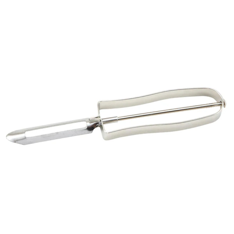 Winco VP-1 6 Vegetable Peeler with Nickel Plated Handle