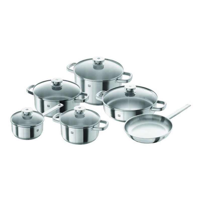Zwilling Joy 11-Piece Stainless Steel Cookware Set – 64040-022