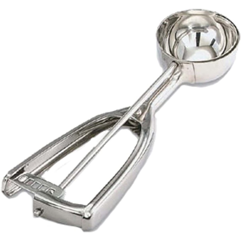 Disher, round bowl, size 100 (3/8 oz. capacity)