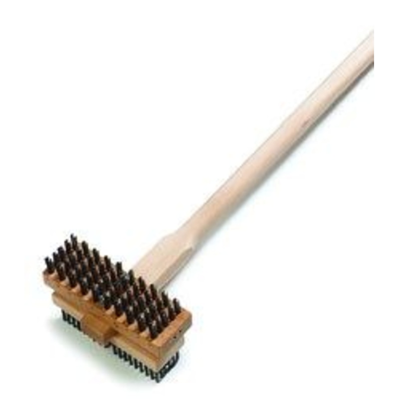 Double Broiler King Brush, bolted dual-sided heads