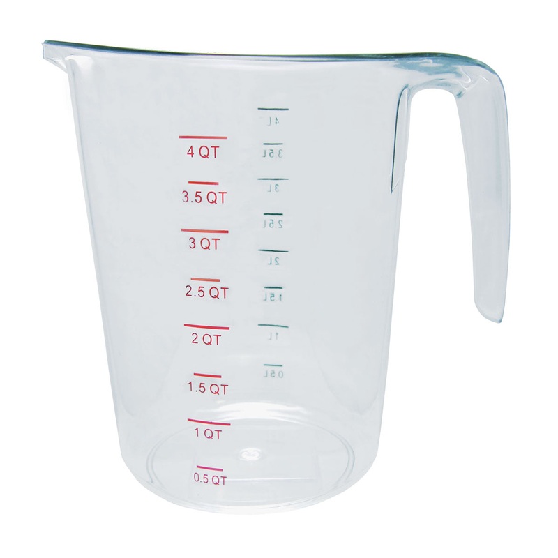 Dry Measuring Cup, 4 quart