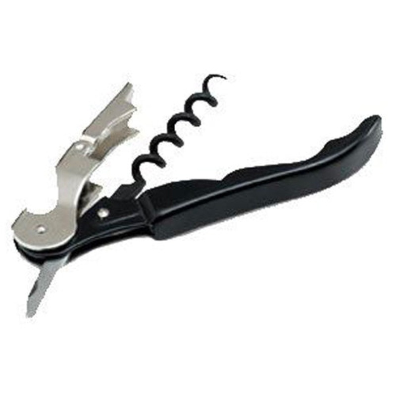 Waiter’s Corkscrew, Ergonomic Curved Handle