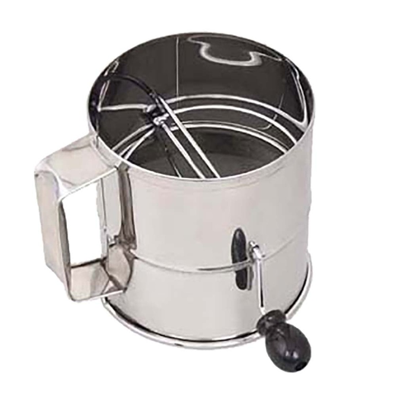 Rotary Flour Sifter, 8 cups