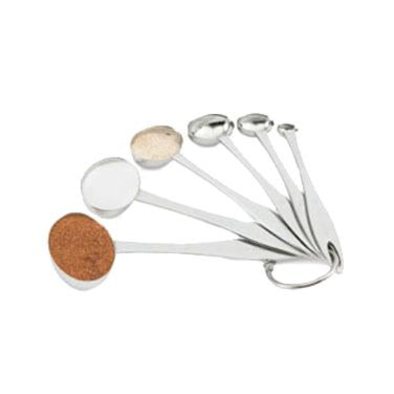 Six-Piece Oval Measuring Spoon Set